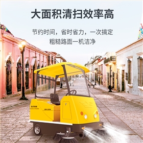 食品加工廠電動掃地車實現無死角衛生管理