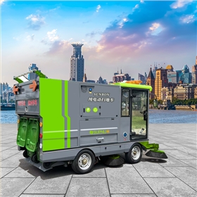 全封閉電動(dòng)清掃車對(duì)工業(yè)園區(qū)管理的革新