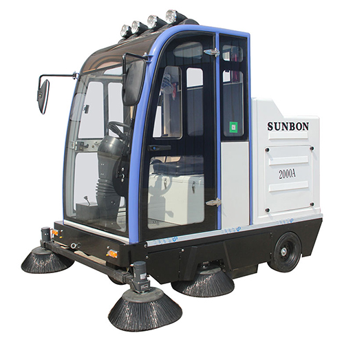 工業電動駕駛式掃地車